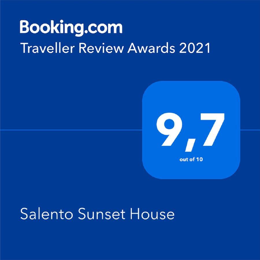 Salento Sunset House Villa Pulsano Kültér fotó